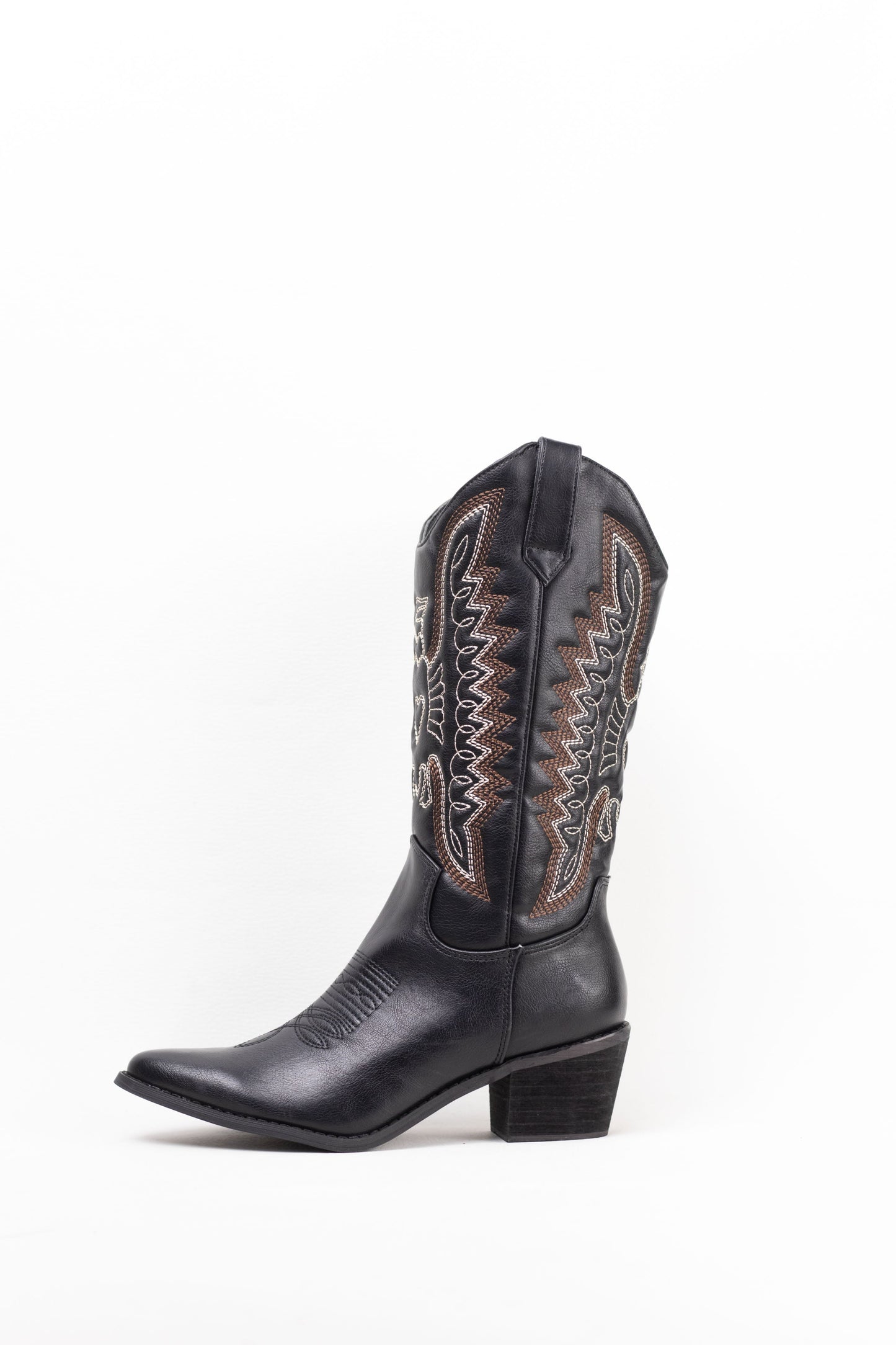 botas cowboy mujer aolchadas con tacon madera Plateado 40