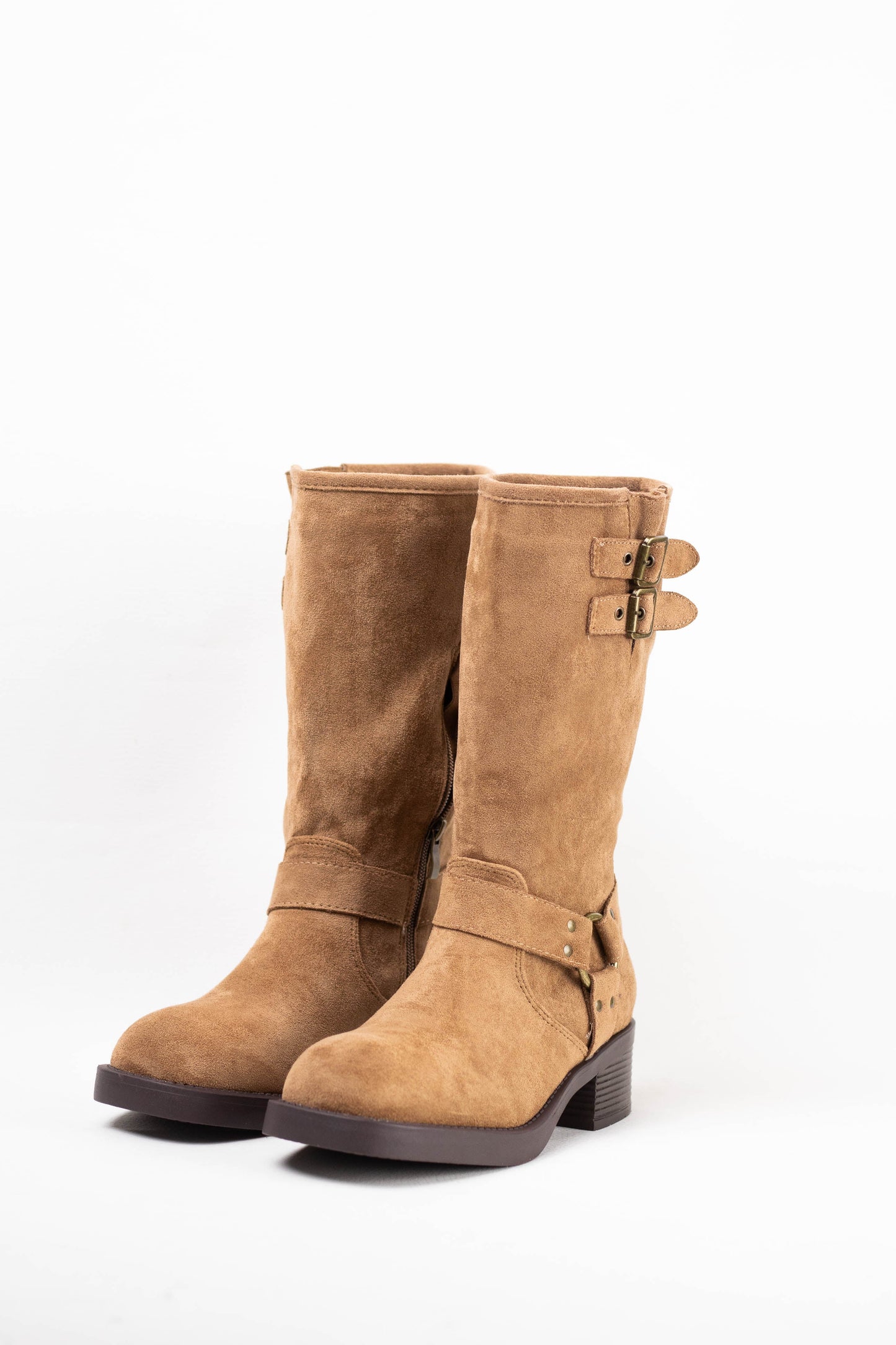 botas moteras mujer