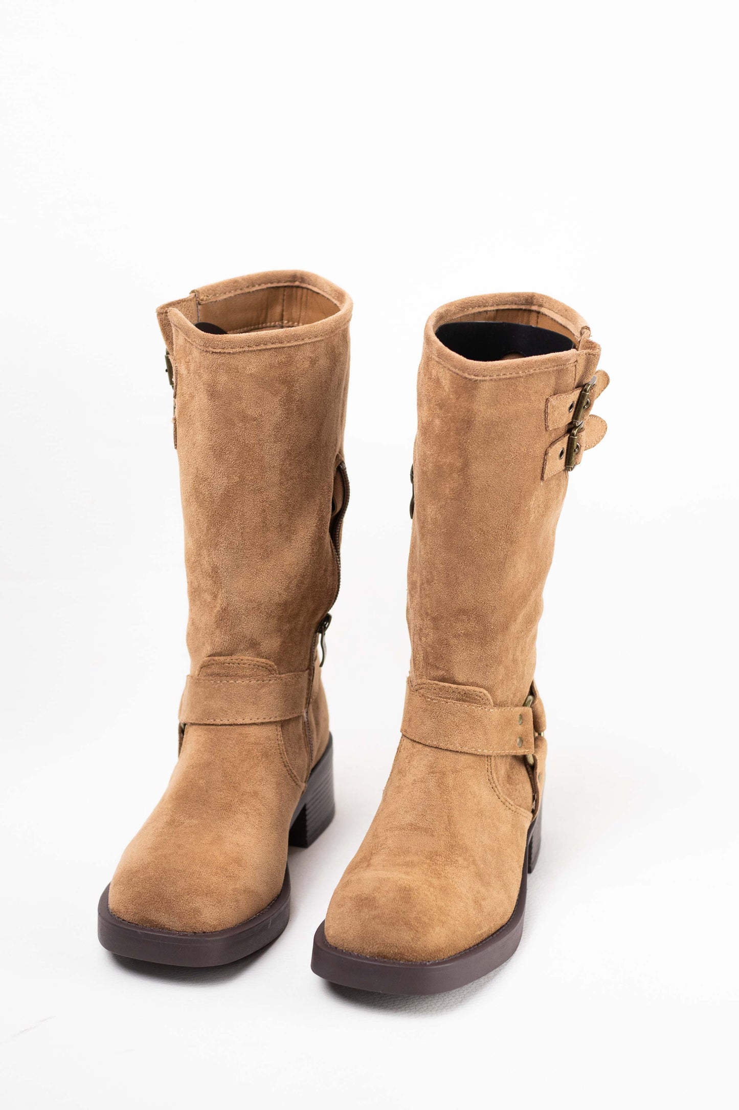 botas moteras mujer