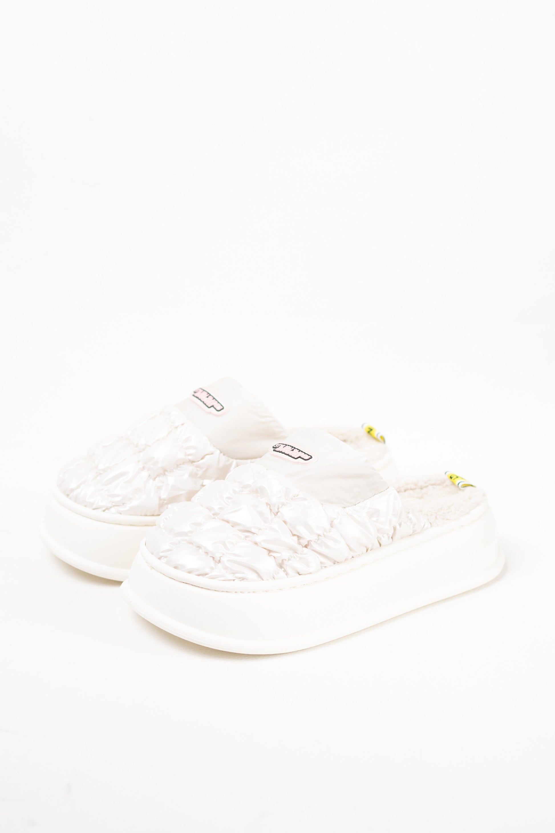 zapatillas de casa mujer acolchadas White 36/37