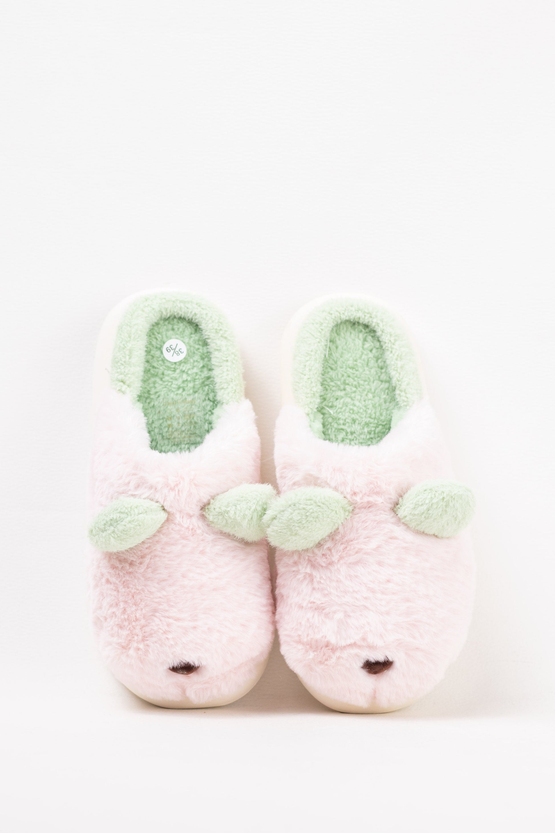 zapatillas de casa mujer efecto pelo Khaki 40/41