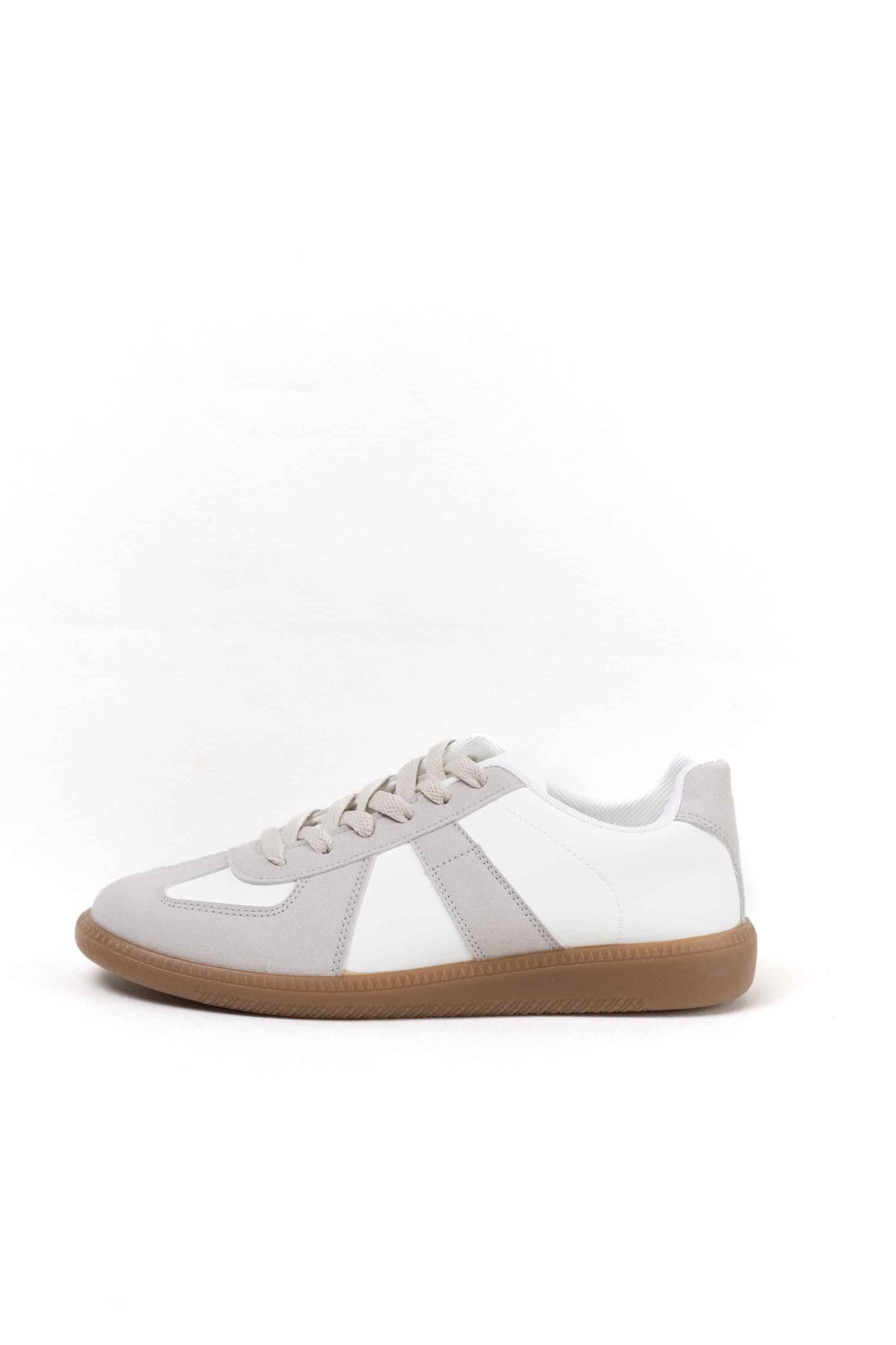 zapatillas retro mujer con cordones 1
