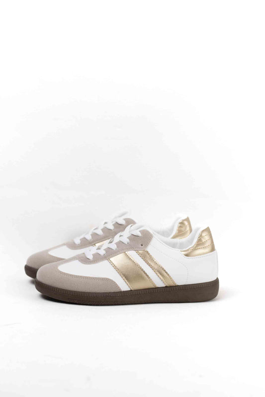 zapatillas retro mujer con cordones 1 Gold 36