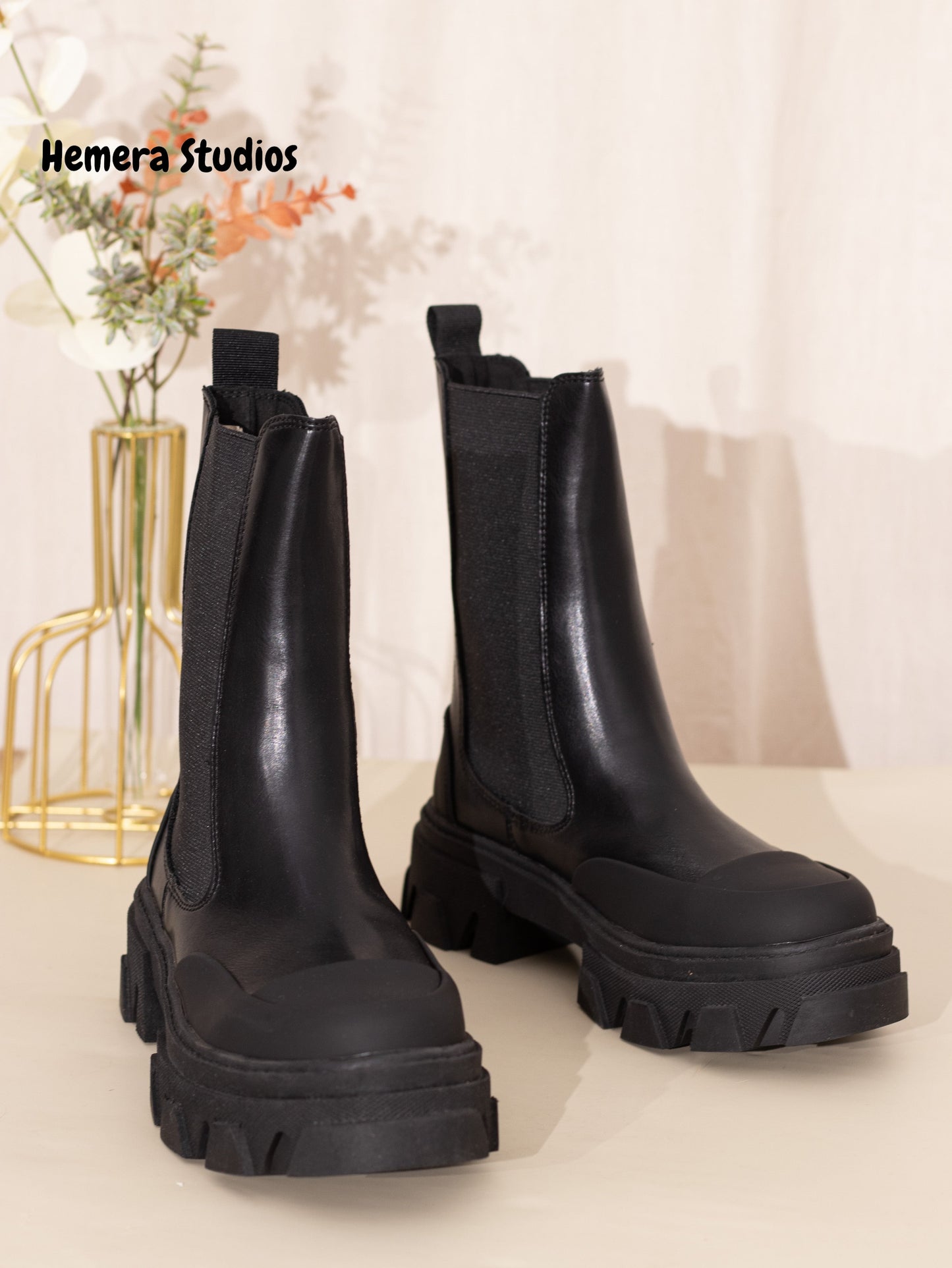 botas chelsea mujer con cremallera corina Crudo 36