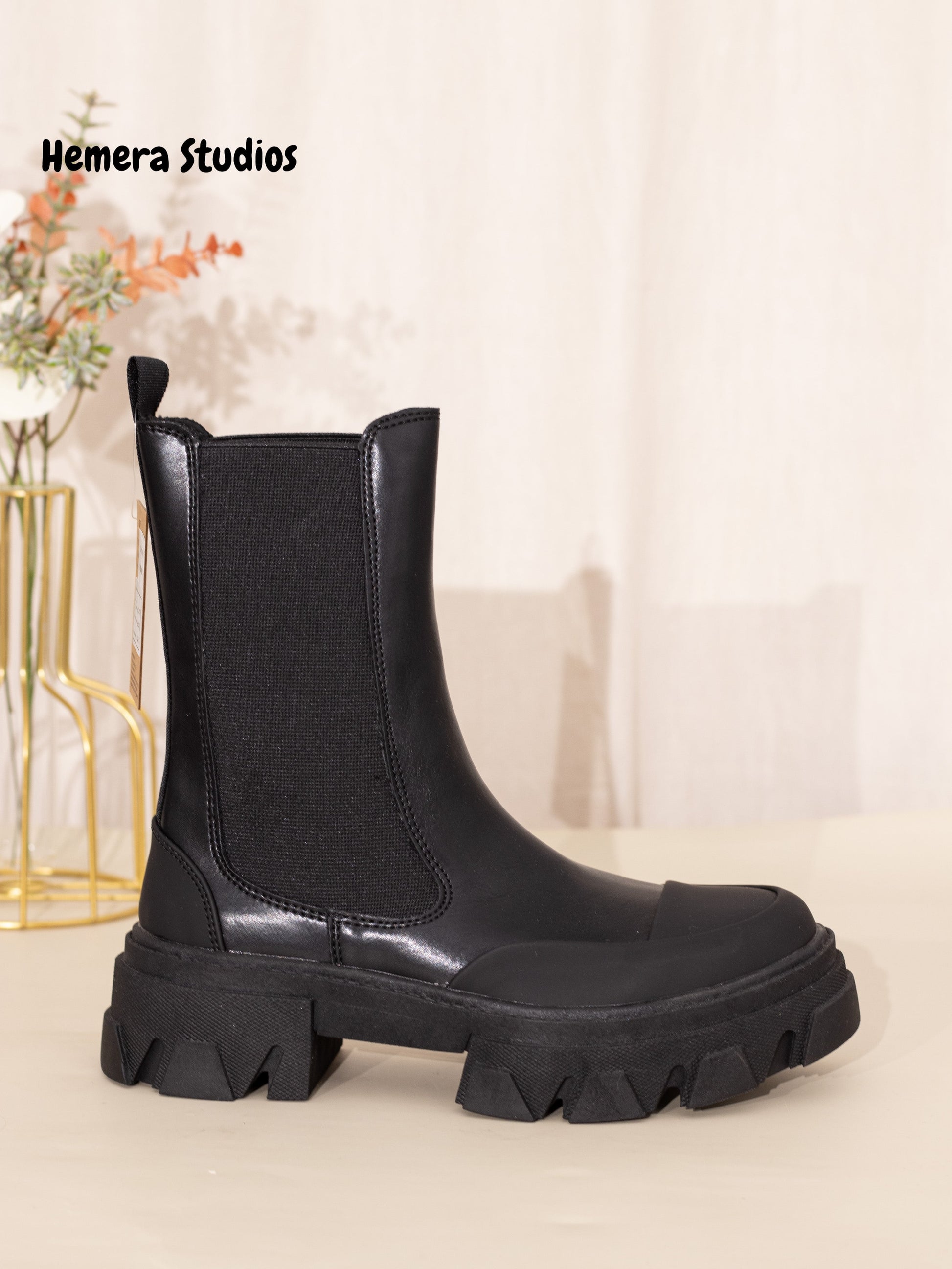 botas chelsea mujer con cremallera corina Crudo 37