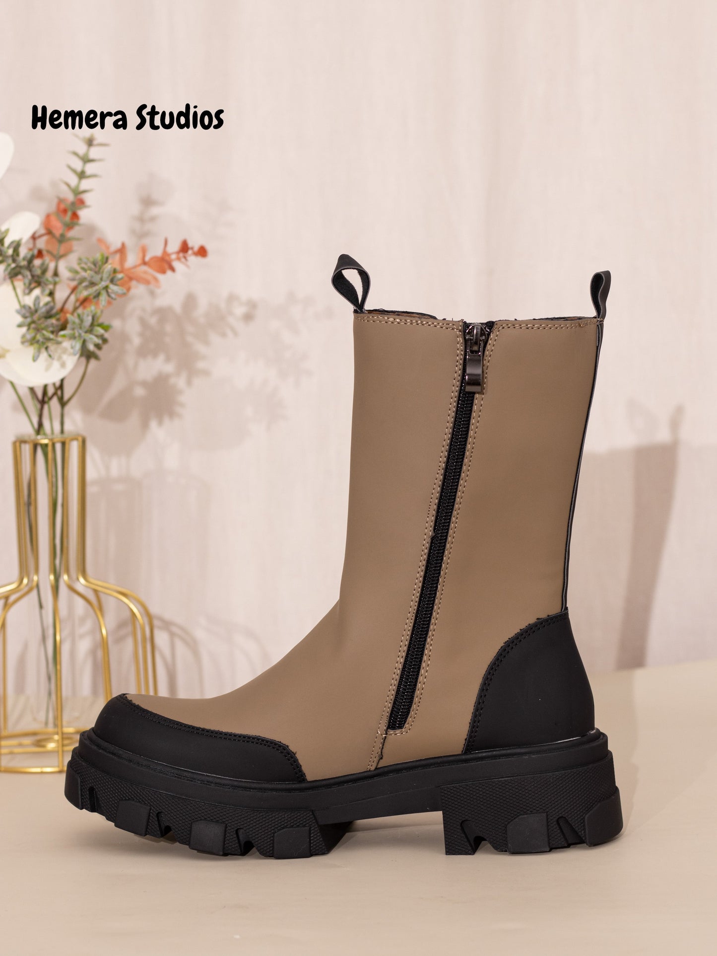 botas chelsea mujer con cremallera corina Negro 40