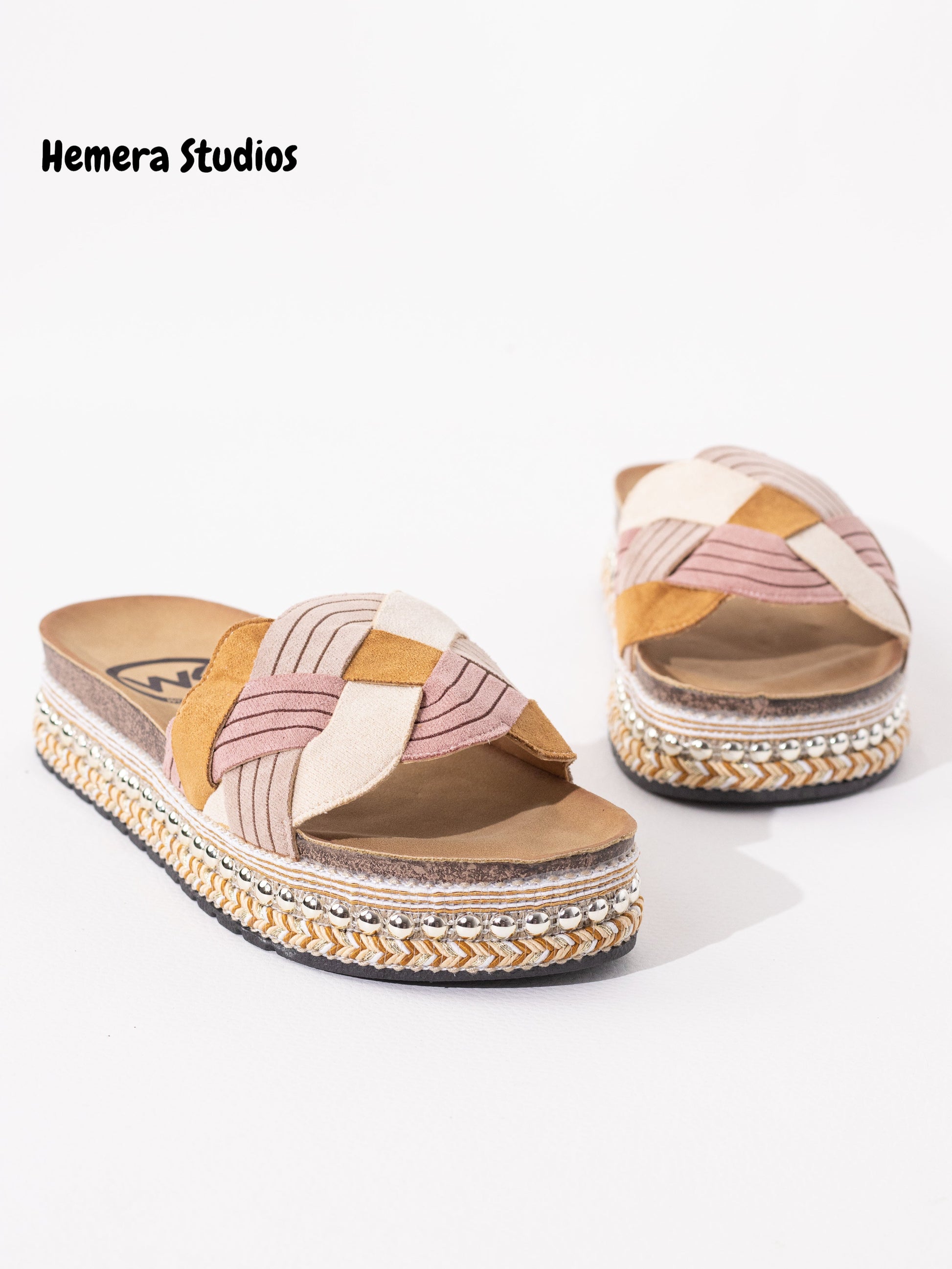 sandalias esparto trenzadas BLACK 39