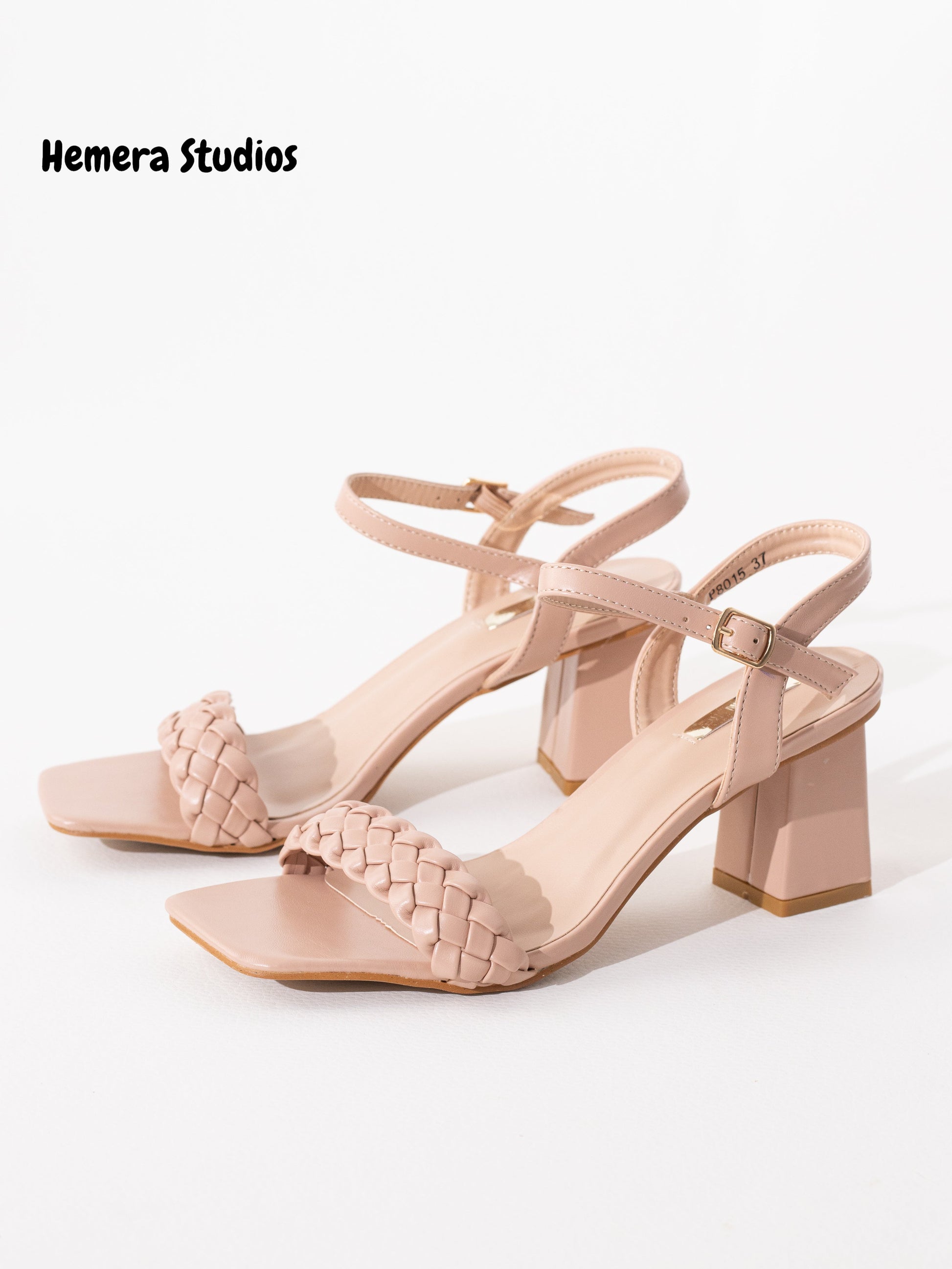 sandalias trenzadas 39 Nude