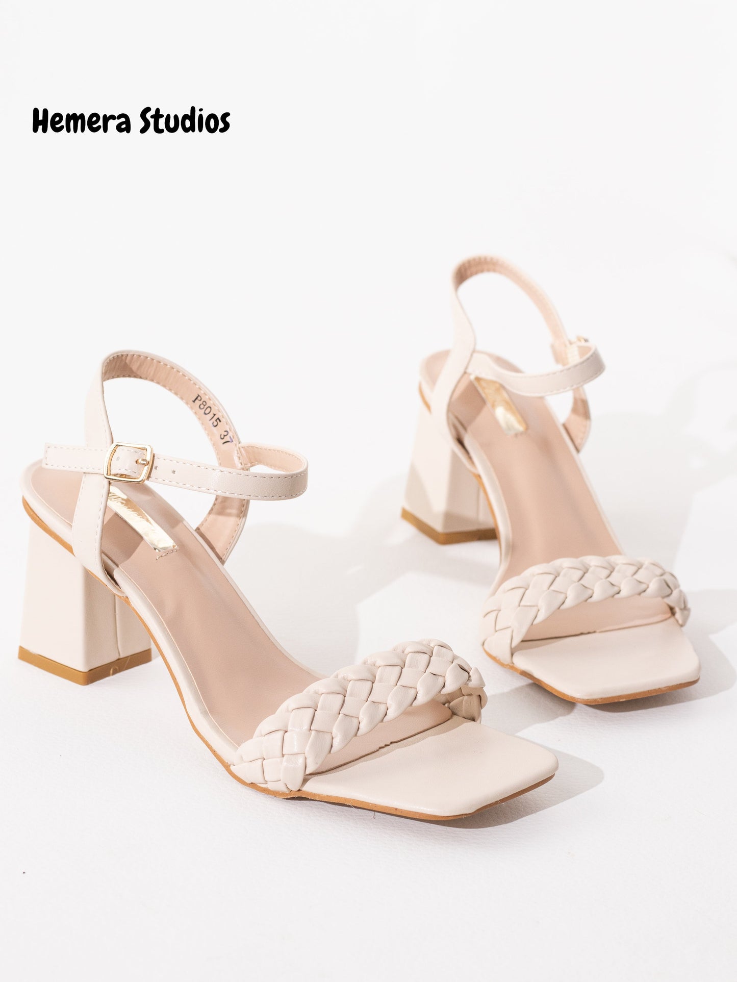 sandalias trenzadas 38 Negro