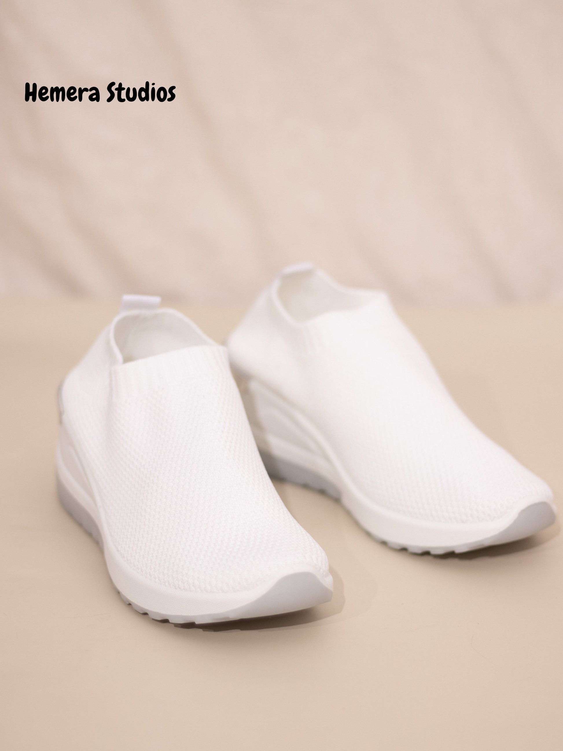 hemera studios womens sock sneakers 2021 comfortable wedge sneakers with soft sole multicolor womens shoes bambas White 38