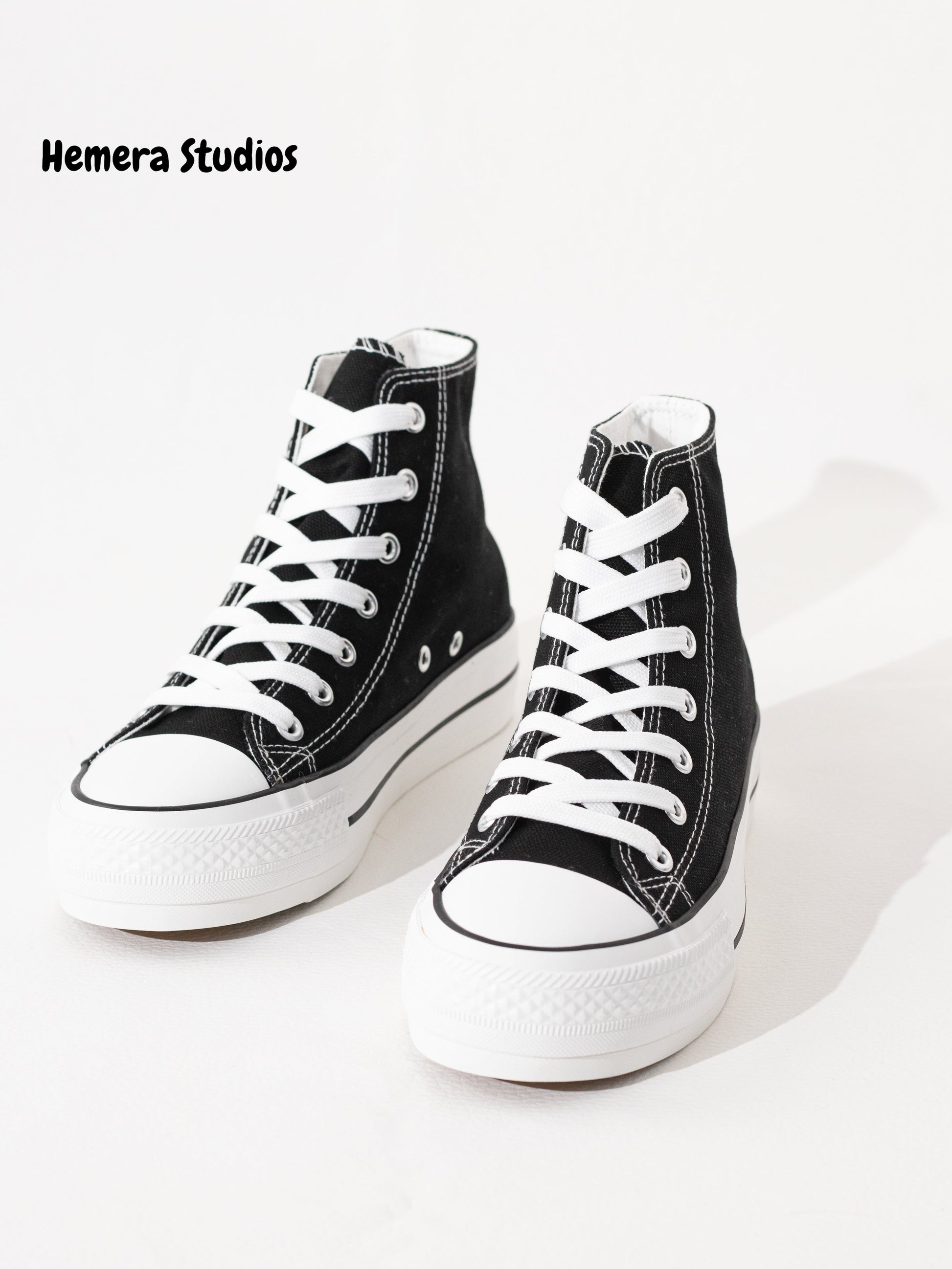zapatillas de lona doble suela Blanco-Lona 37