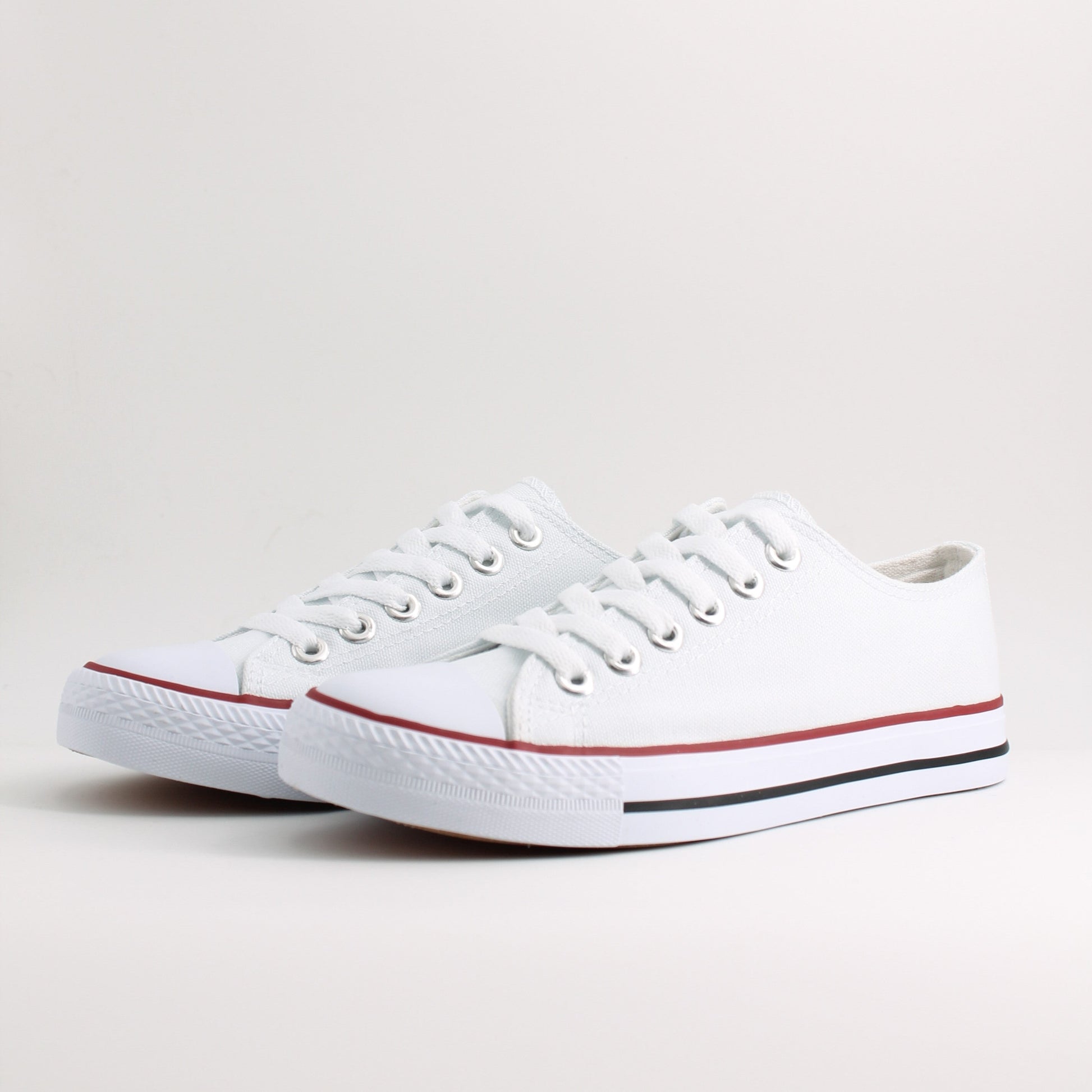 zapatillas de lona para hombre 40 Negro