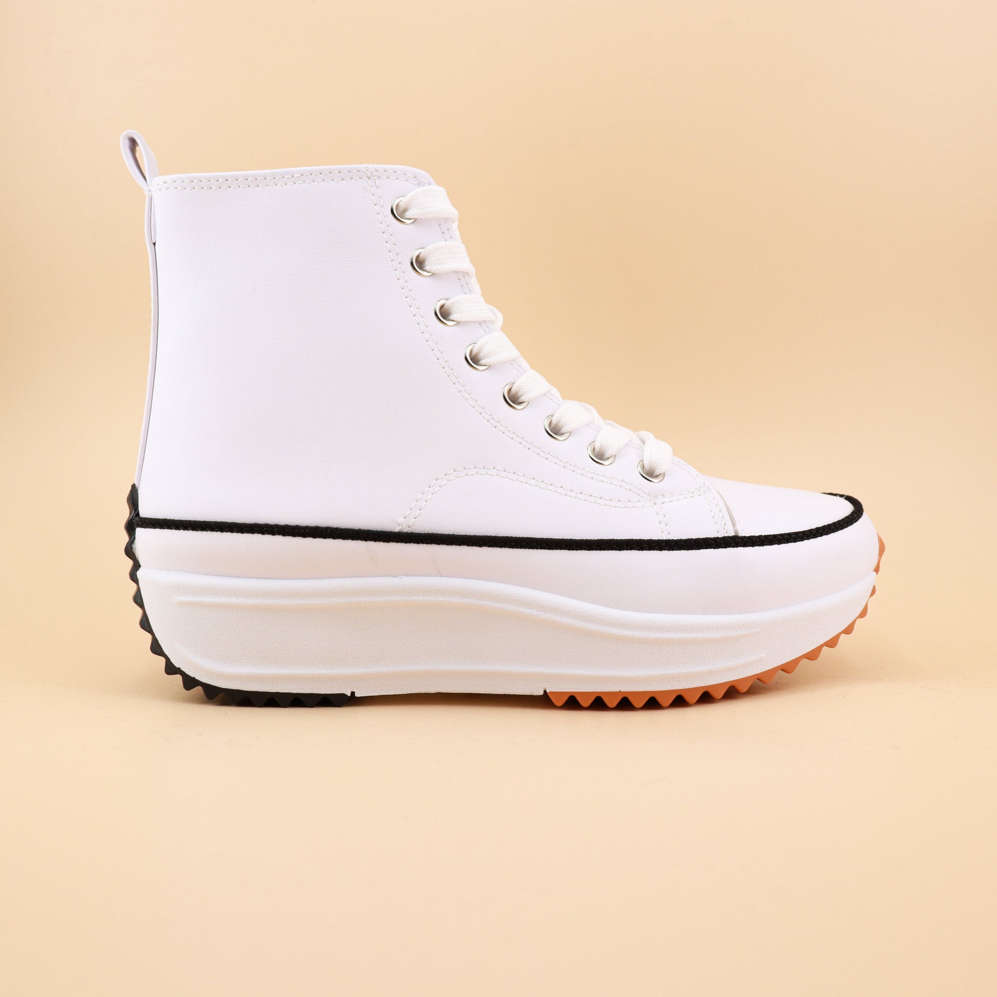 zapatillas tipo bota olivia Negro-piel vegana 2 37